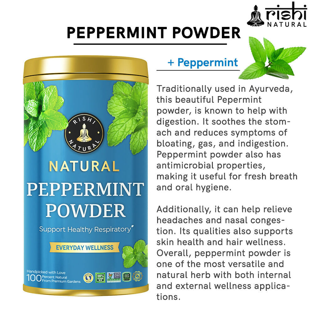 Rishi Natural Peppermint Leaf Powder