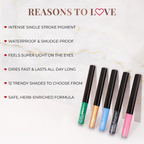 Just Herbs Eyeliner Waterproof and Smudge Proof, Long Lasting Eyeliners - Nutty Brown - Distacart