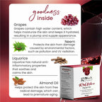 Globus Naturals Anti-Ageing Red Wine 6 Step Facial Kit - Distacart