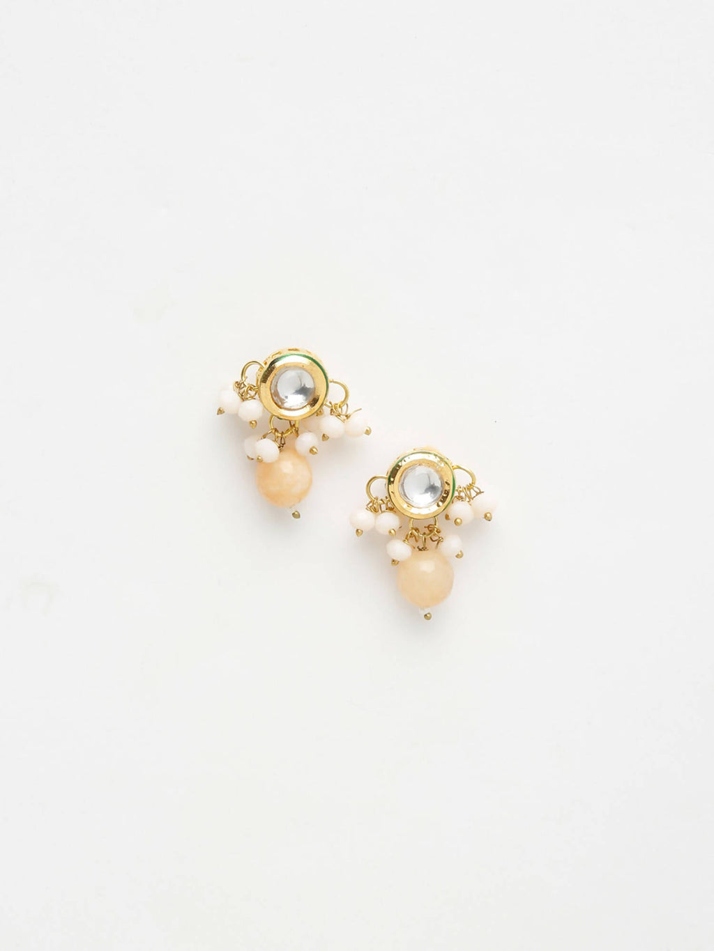 Kundan Studs - Ruby Raang - Distacart