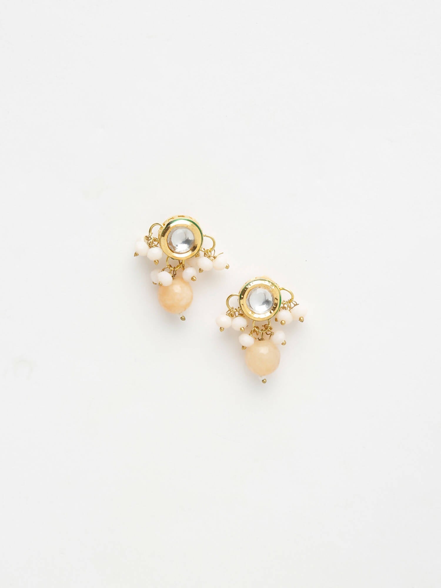 Kundan Studs - Ruby Raang - Distacart