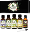 Luxura Sciences Organic Essential Oils for Hair Growth - Lavender Oil, Bhringraj Oil, Amla Oil, Ylang Ylang Oil, Vitamin E Oil