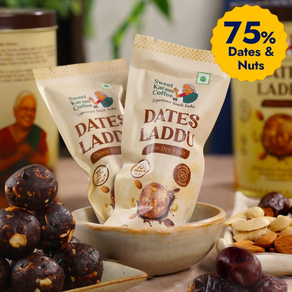 Sweet Karam Coffee Dates Laddu (Choco Dry Fruit) - Distacart