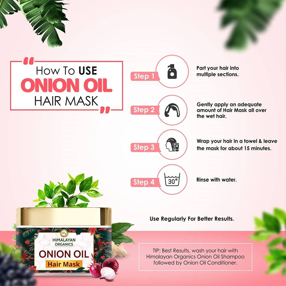 Himalayan Organics Onion Oil Hair Mask