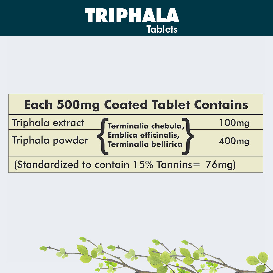 Herbal Hills Ayurveda Triphalahills Tablets - Distacart