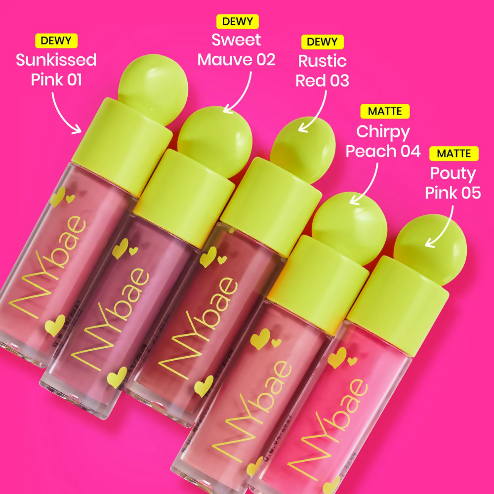 NY Bae Dewy Creme Blush - Sunkissed Pink 01