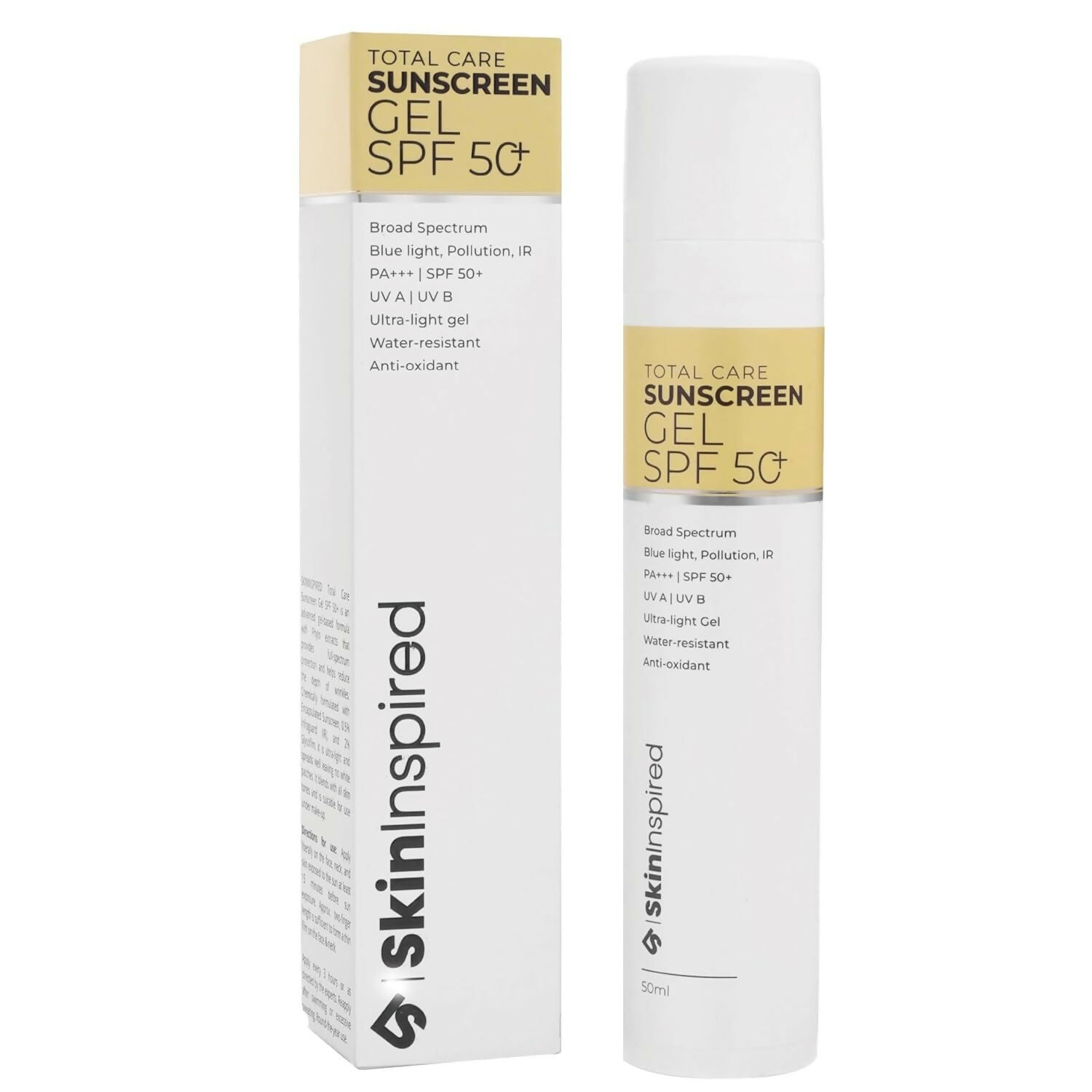 SkinInspired Total Care Gel Sunscreen Spf 50+