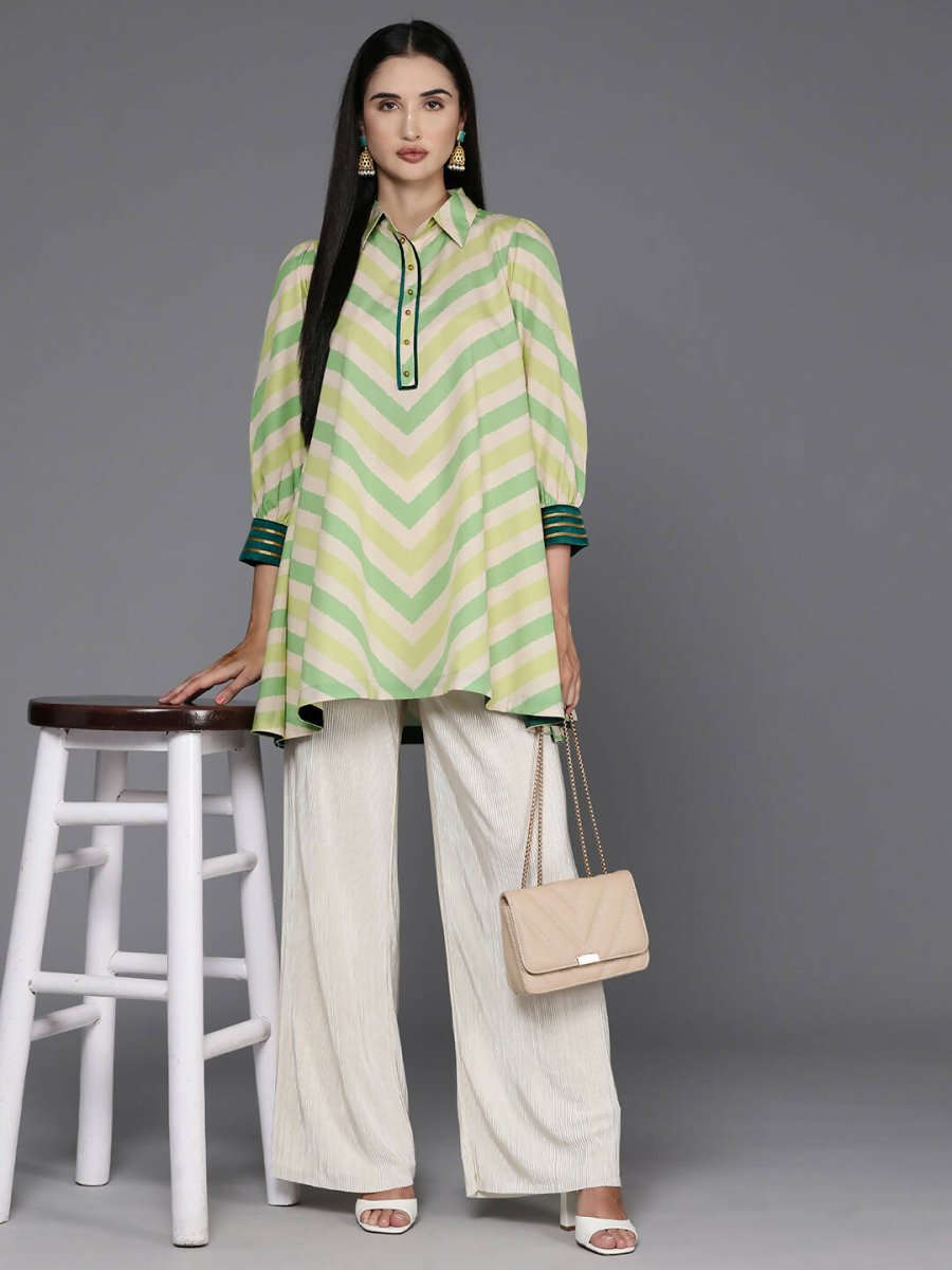 Ahalyaa Women's Traditional wear Tunic - Off White