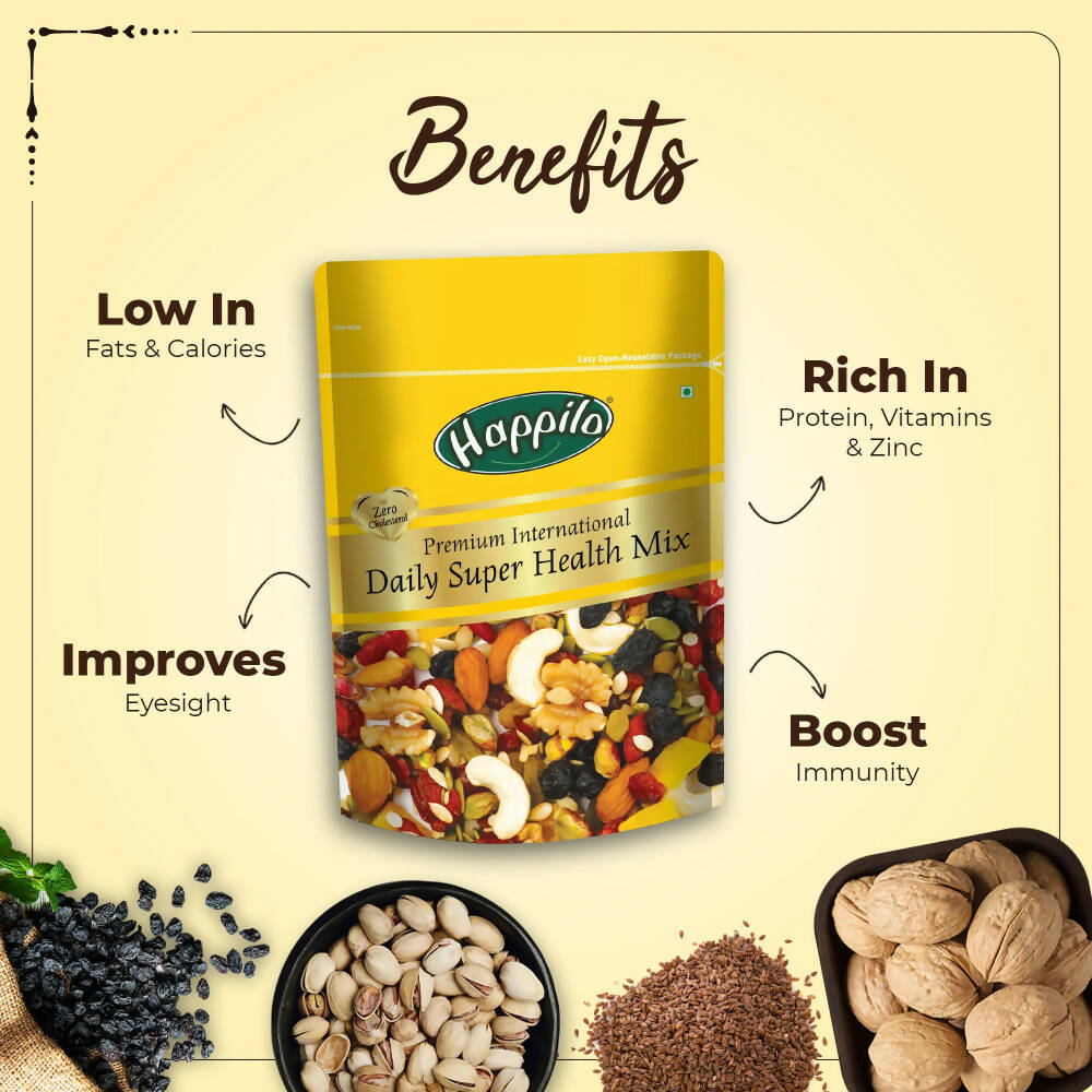 Happilo 100% Premium Daily Super Health Mix Snack