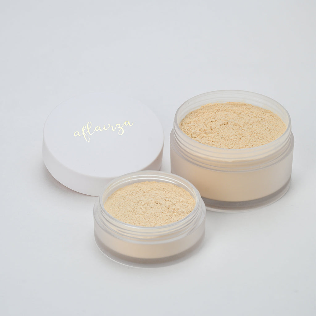 Aflairza Loose Setting Powder with Universal Shades for Long-Lasting Oil Control, Blurs Pores & Smooth Finish