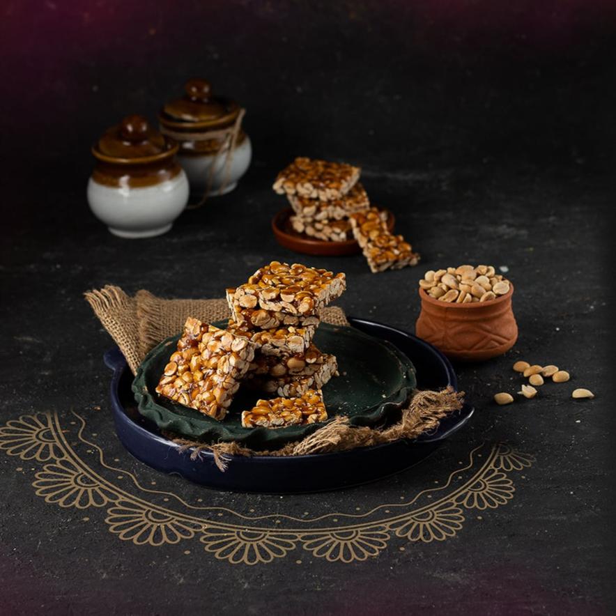 Almond House Groundnut Chikki - Distacart