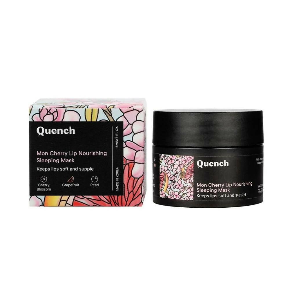 Quench Botanics Mon Cherry Lip Nourishing Sleeping Mask - Korean Skincare
