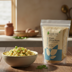 Praakritik Natural Khapli Wheat Rava Roasted Samba Rava
