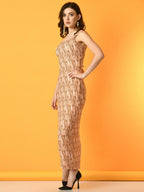Myshka Women's Multi Printed Party Dress - Distacart
