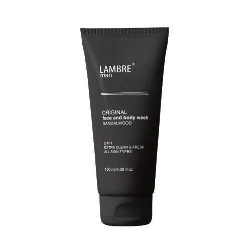 Lambre Man Original Face and Body Wash (Sandalwood)