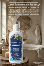 Al Masnoon Moroccan Argan Oil Shampoo - Distacart
