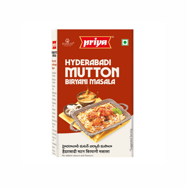 Priya Hyderabadi Mutton Biryani Masala - Distacart