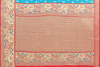 Vamika Blue Printed Art Silk Saree