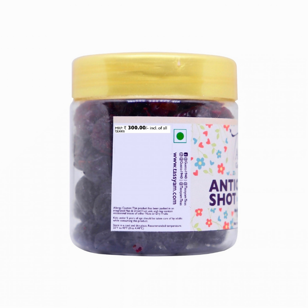 Tassyam Organics Anti Oxidant Berry Shot Blueberry & Cranberry - Distacart