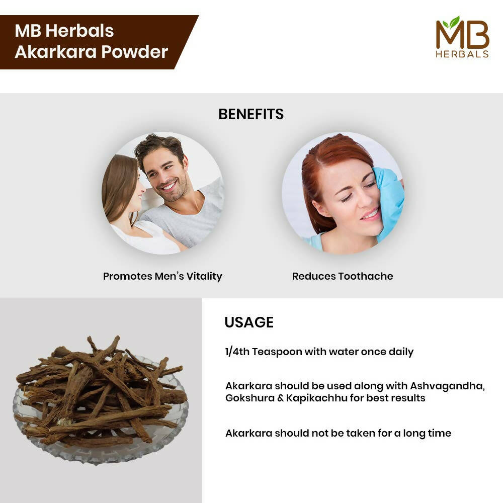 MB Herbals Akarkara Powder - Distacart