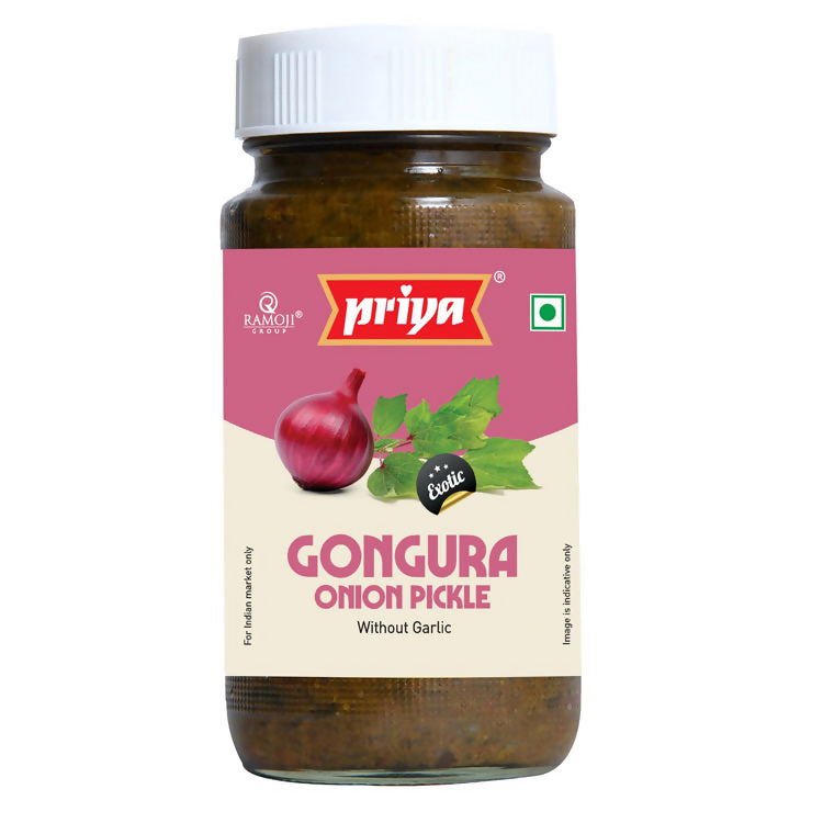 Priya Gongura Onion Pickle - Distacart