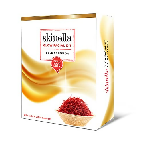 Skinella Gold and Saffron Glow Facial Kit 7 steps