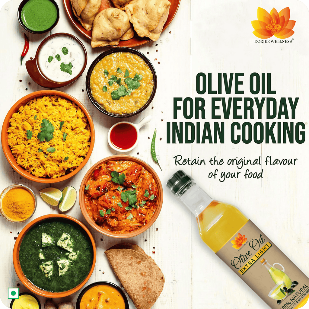 Dorjee Wellness Extra Light Olive Oil - Distacart