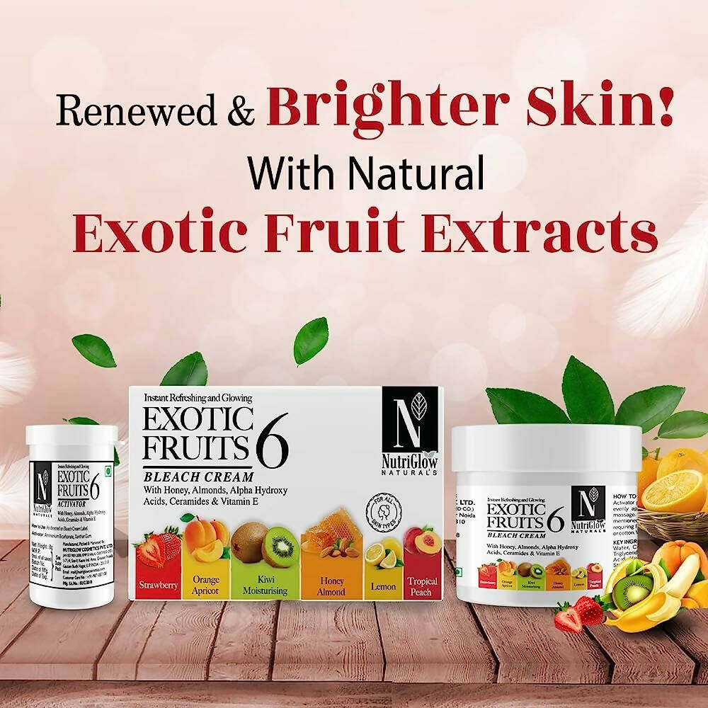 NutriGlow Natural’s Exotic Fruit Bleach Cream