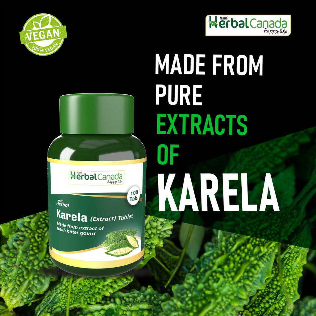 Herbal Canada Karela Tablets - Distacart