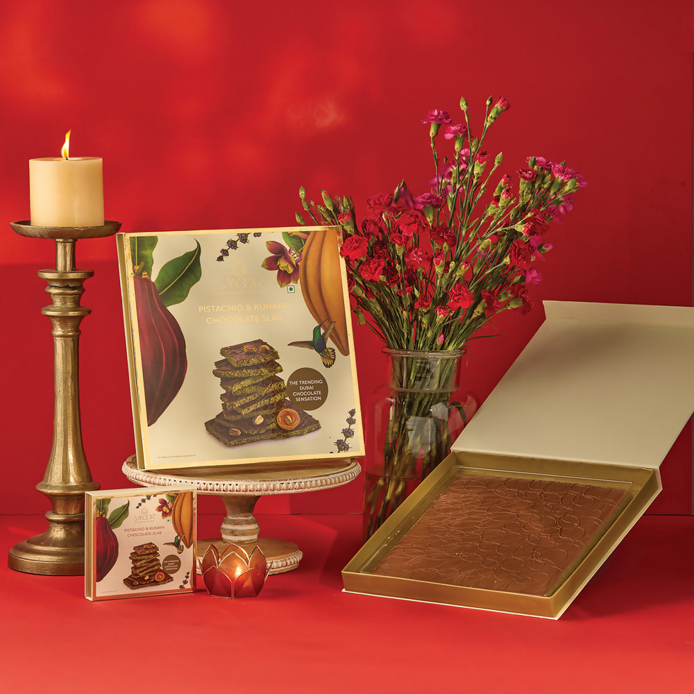 Smoor Pistachio & Kunafa Barks Slabs Chocolates - Distacart