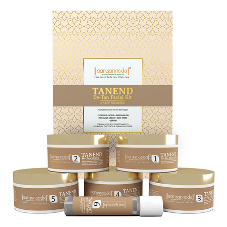 Aaryanveda - Tanend De-Tan Facial Kit