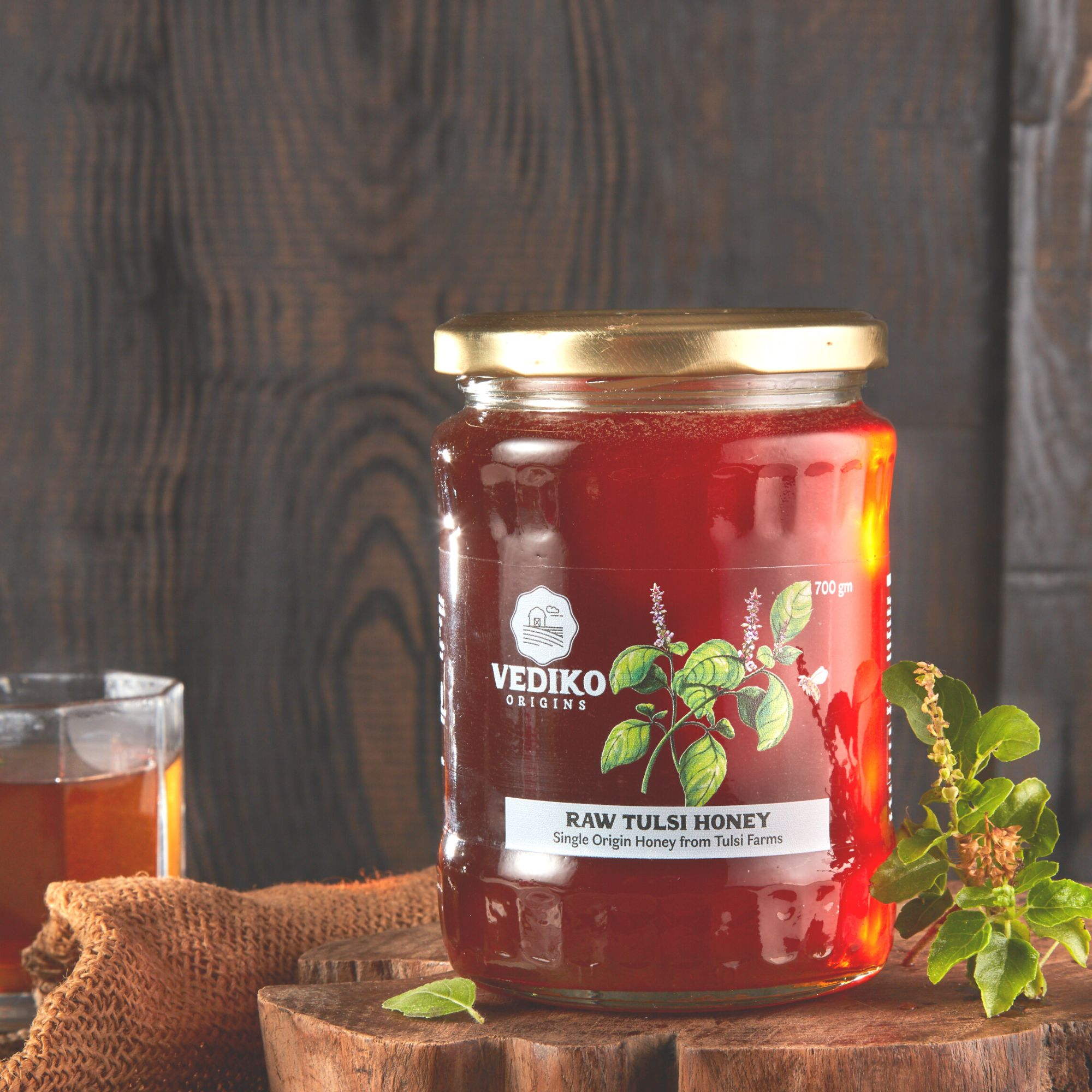 Vediko Origins Raw Tulsi Honey - Distacart