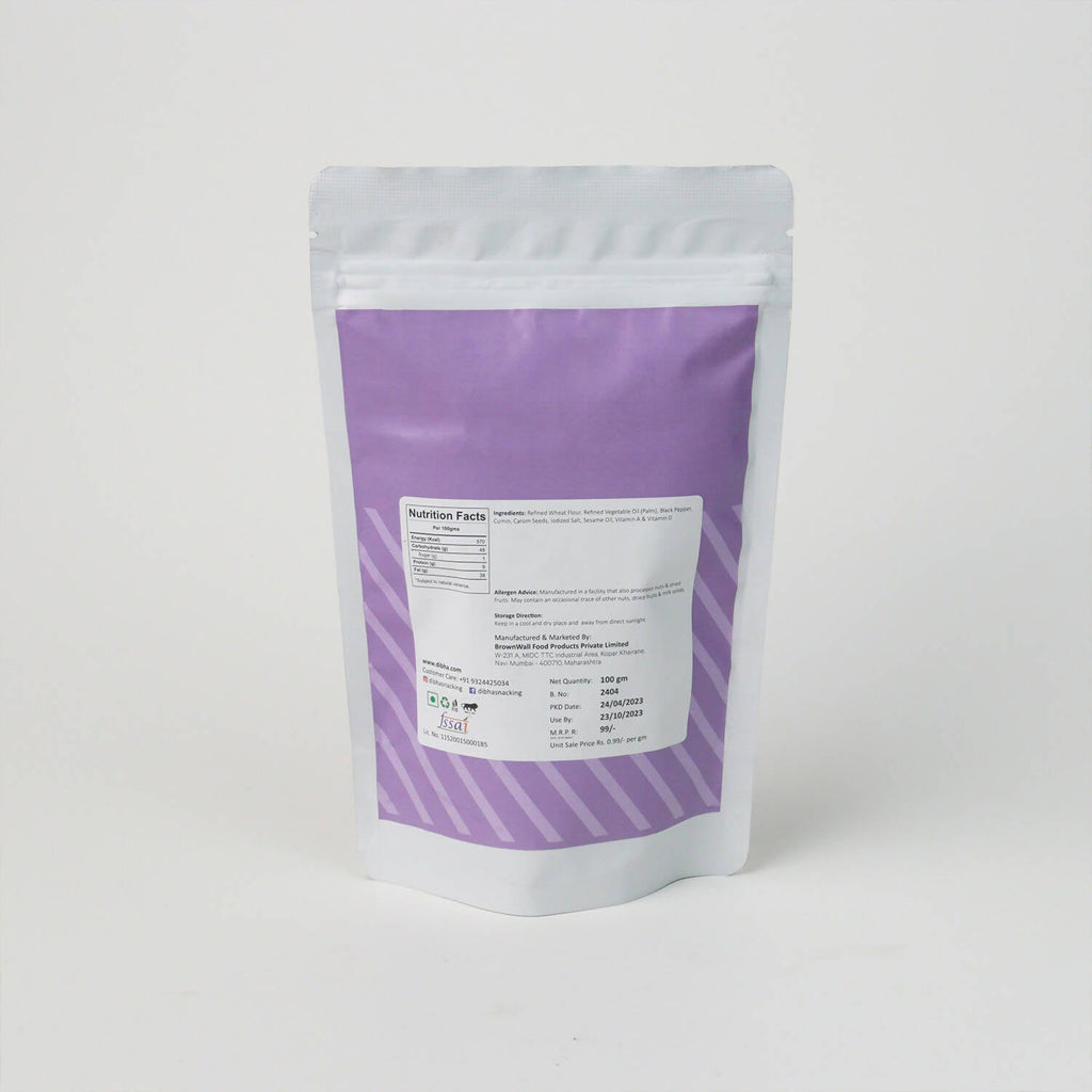 Dibha - Honest Snacking Jeera Puri Snack