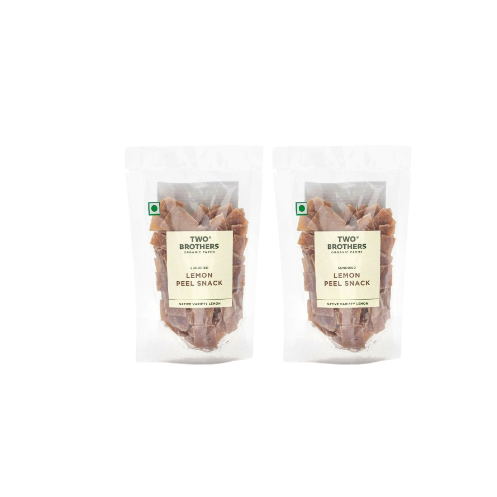 Two Brothers Organic Farms Lemon Slices Snack, Sundried