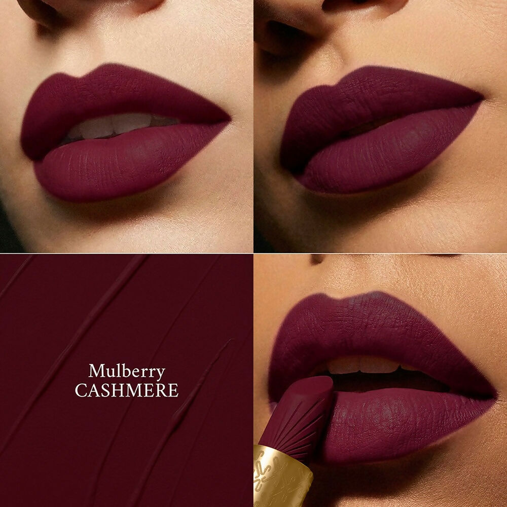 Kay Beauty x Falguni Shane Peacock Luxe Matte Lipstick - Mulberry Cashmere - Distacart