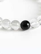 NVR Unisex White Crystal Evil Eye Bracelet - Distacart