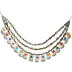 Mominos Fashion Johar Kamal Handicraft Finish Kundan Work Long Necklace For Women (Multi) - Distacart