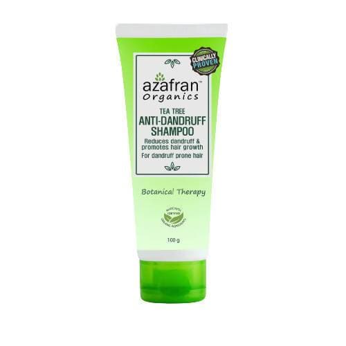 Azafran Organics Tea Tree Anti Dandruff Shampoo