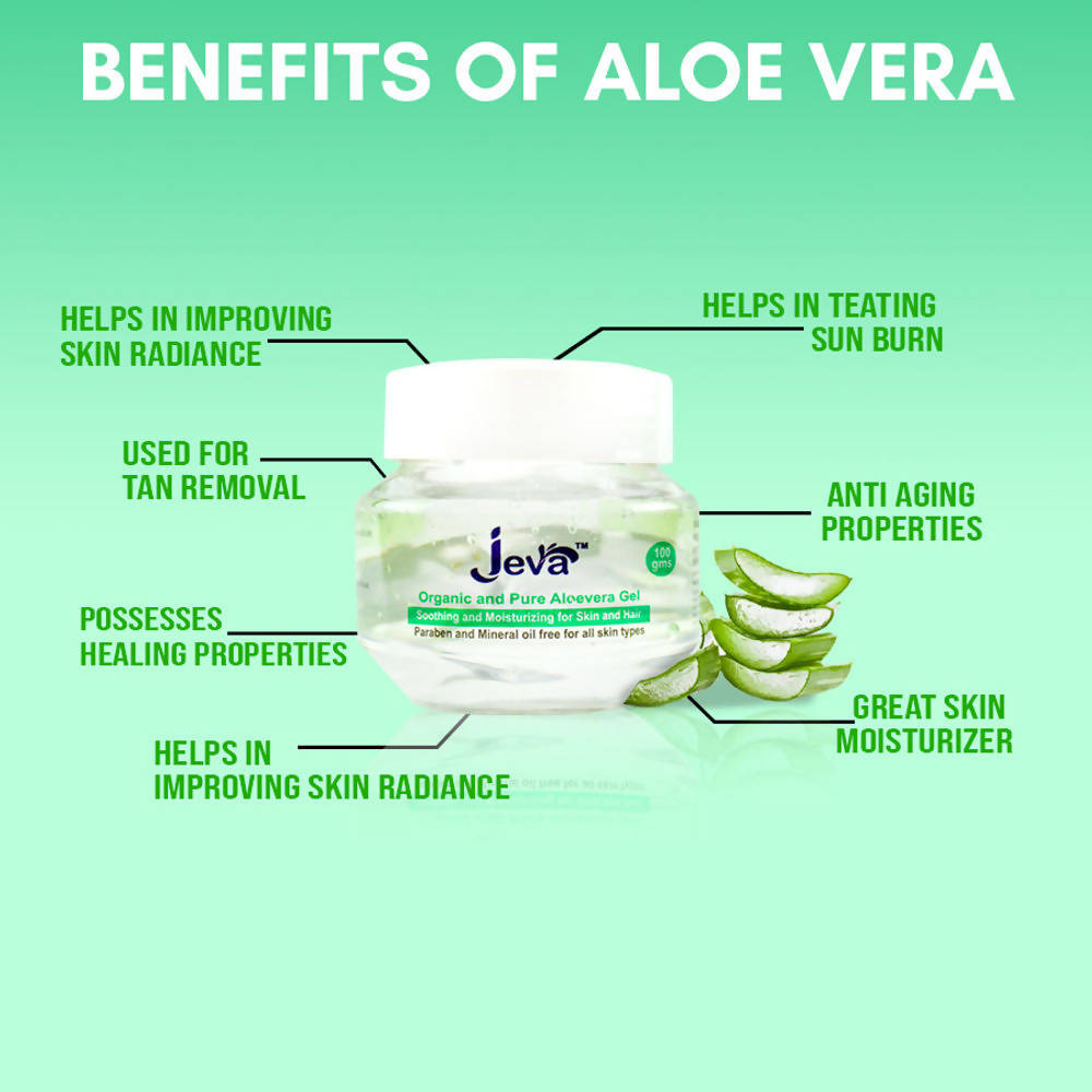 Jeva Organic And Pure Aloe Vera Gel