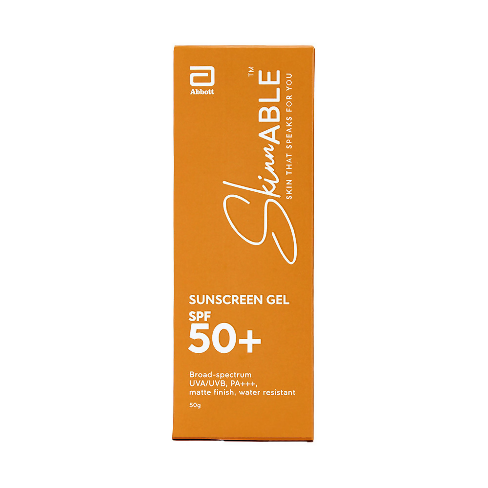 Skinnable Sunscreen Gel SPF 50+, Protects from Dark Spots & Premature Aging