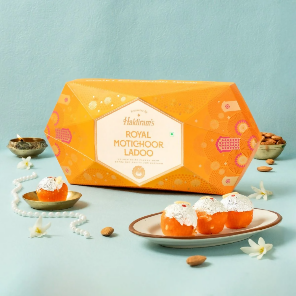 Haldiram's Royal Moti Choor Ladoo - Distacart