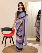 Multi Georgette Designer Printed Ready To Wear Saree - Ibiza