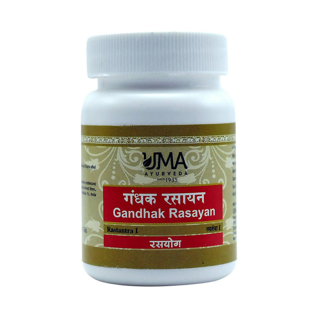 Uma Ayurveda Gandhak Rasayan Tablets - Distacart