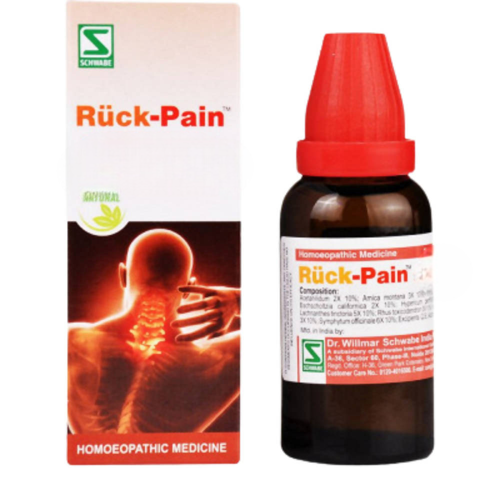 Dr. Willmar Schwabe India Ruck-Pain Drops - Distacart