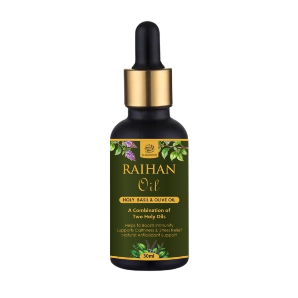 Al Masnoon Raihan Oil – A Sacred Blend of Two Holy Oils