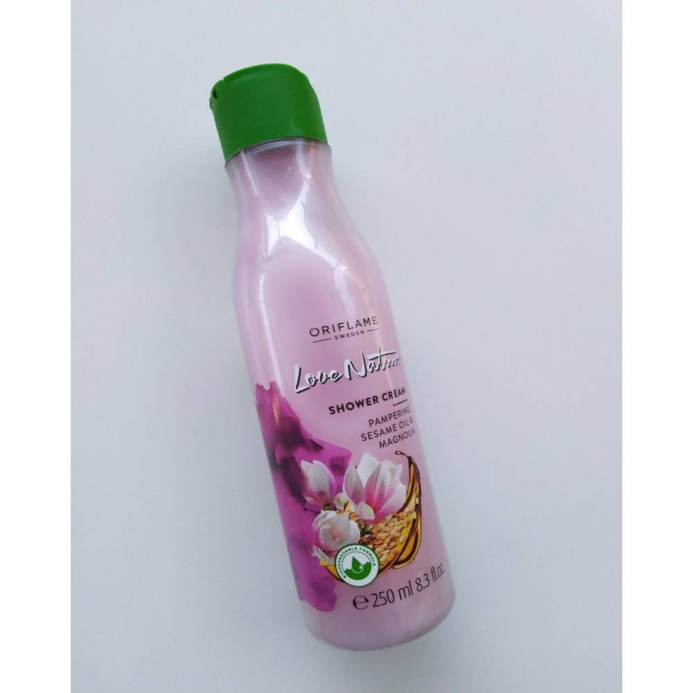 Oriflame Love Nature Shower Cream Pampering Sesame Oil & Magnolia