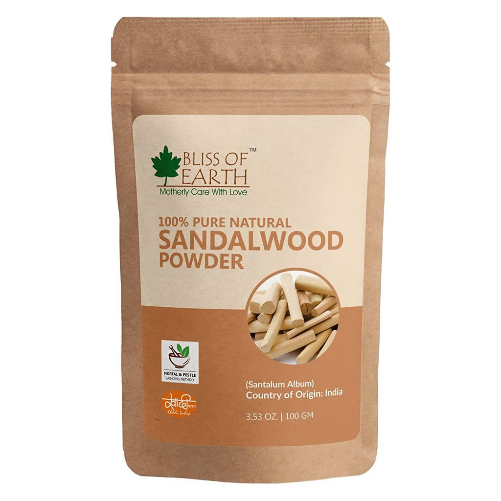 Bliss of Earth 100% Pure Natural Sandalwood Powder