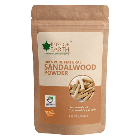 Bliss of Earth 100% Pure Natural Sandalwood Powder