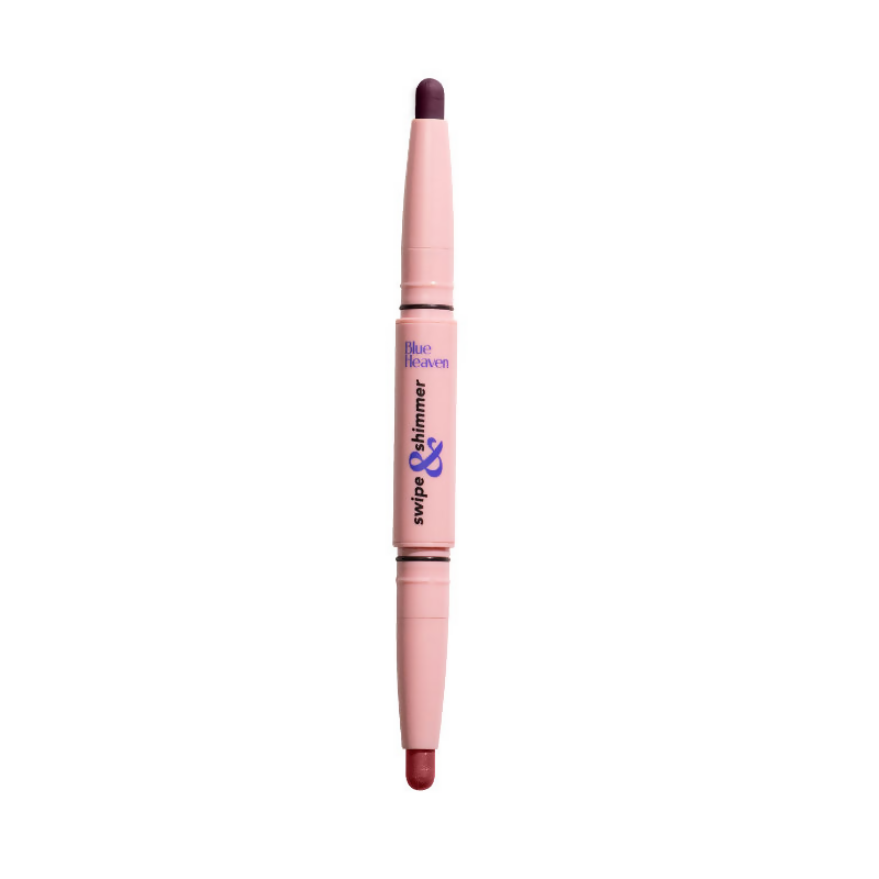 Blue Heaven Swipe & Shimmer Extreme Hold Eyeshadow Stick - Plum Berry Paint