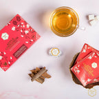 Mittal Teas Apple Cinnamon Green Tea - Eco Friendly Bags - Distacart